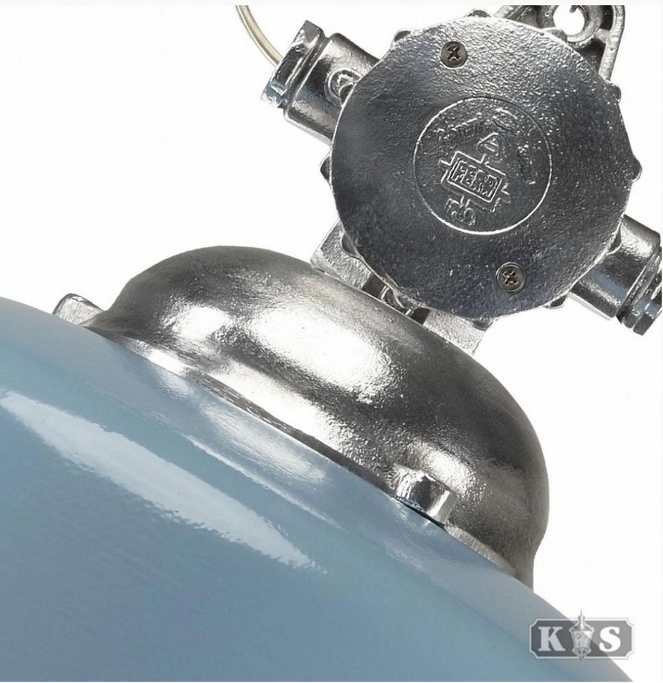 Hängeleuchte für Veranda Detroit Industry Retro blau KS 8714732658706
