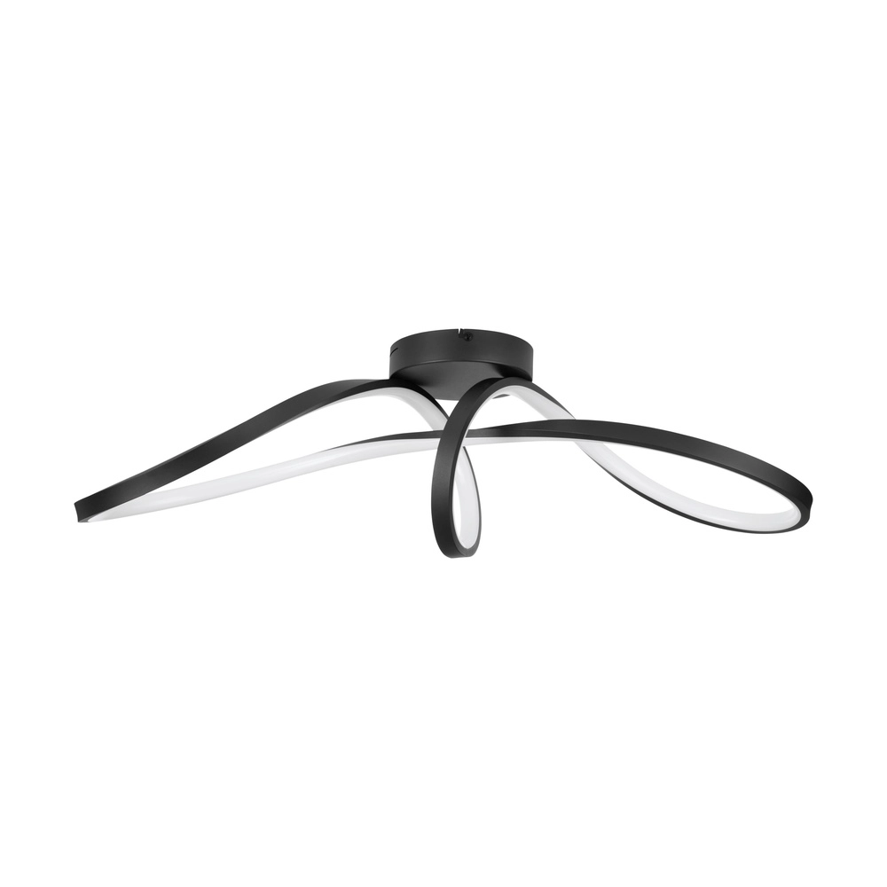 Zigbee-Deckenlampe Calarossa-Z LED – Schwarz