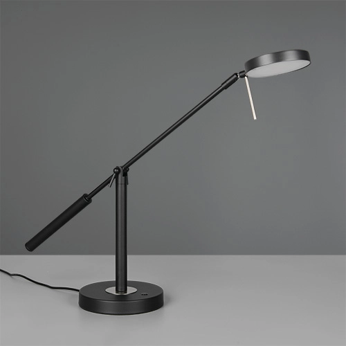 Schreibtischlampe Monza Schwarz Trio 4017807693256