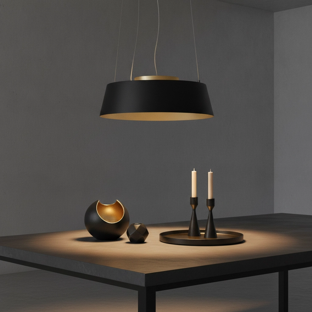 Pendelleuchte Alba schwarz Ø 42cm