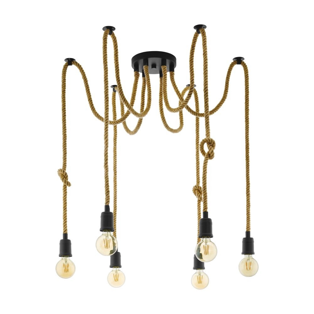 Seillampe Rampside spider 6-Licht Eglo 9002759431952