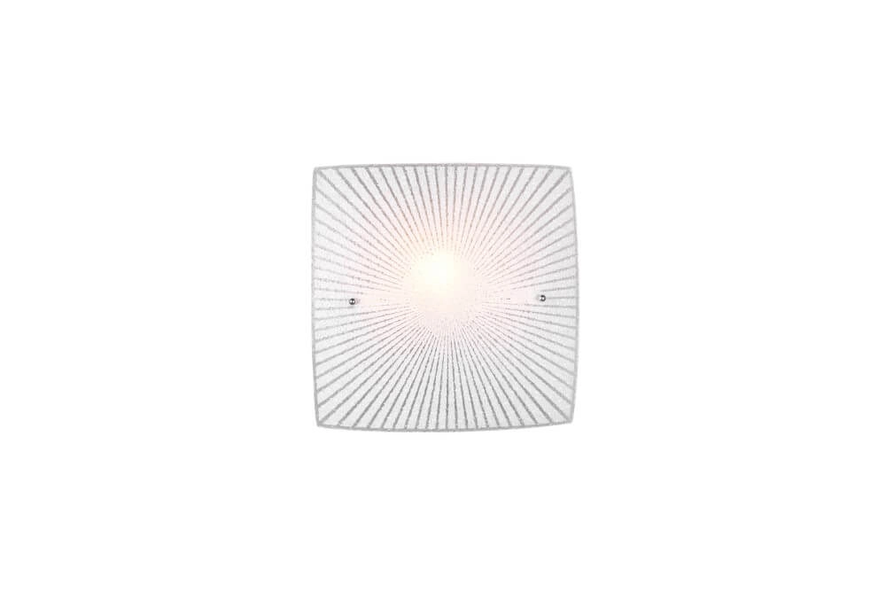 Deckenleuchte aus Glas Elisa 30x30 cm Trio 4017807522037