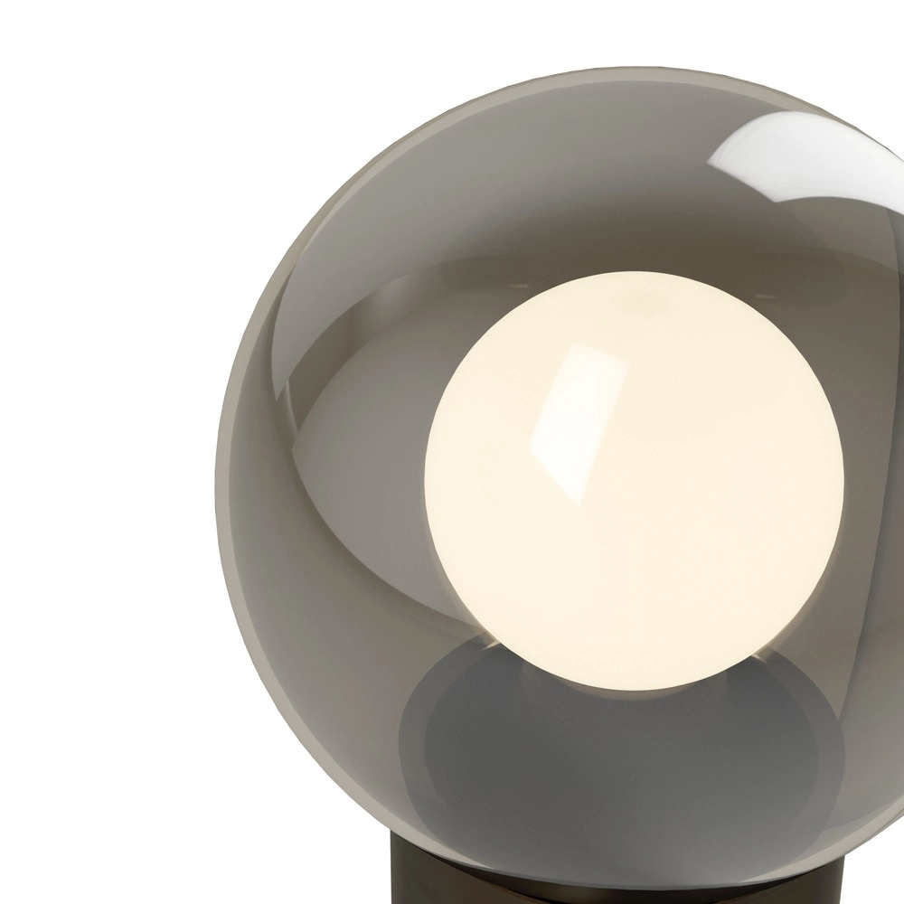 Design-Tischlampe Bravino Kupferbronze