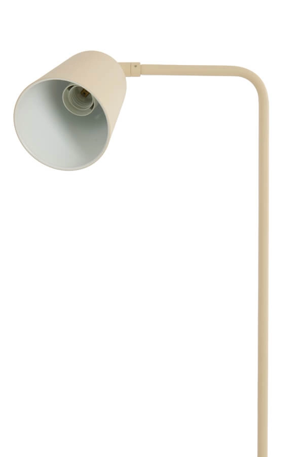 Cremefarbene Leselampe Salomo ca. 147cm Light & Living 8717807757144