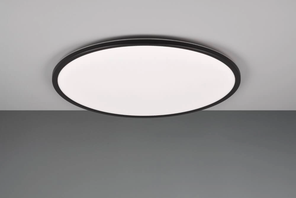 Schwarze Deckenlampe Scott Design Trio 4017807588170