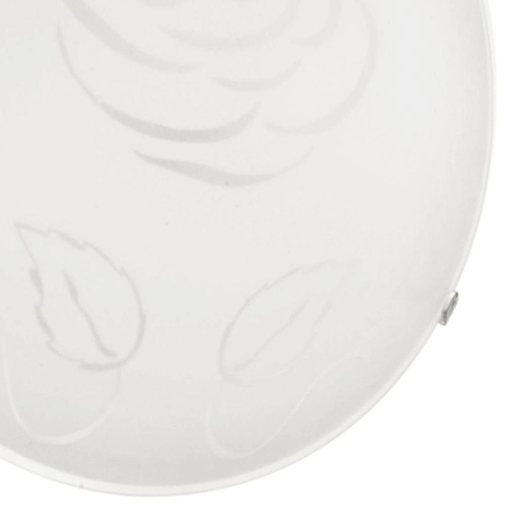 Deckenleuchte Mars 1 24,5 cm Blatt weiß Eglo 9002759892388