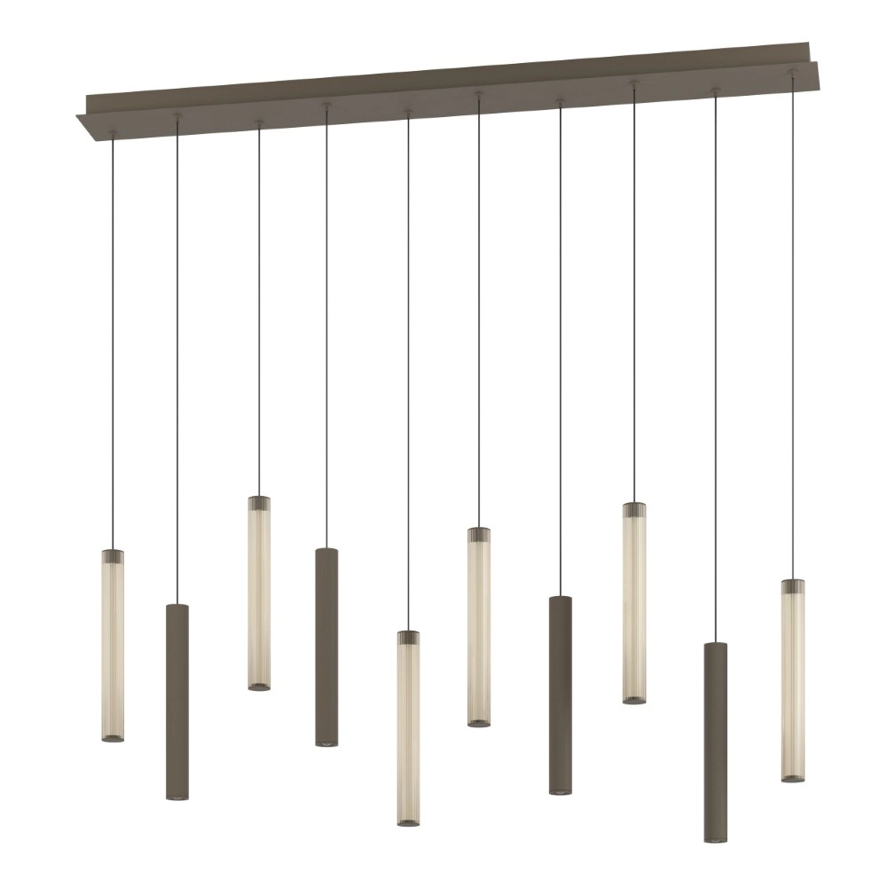 Design-Pendellampe Clares 10-Licht Bronze