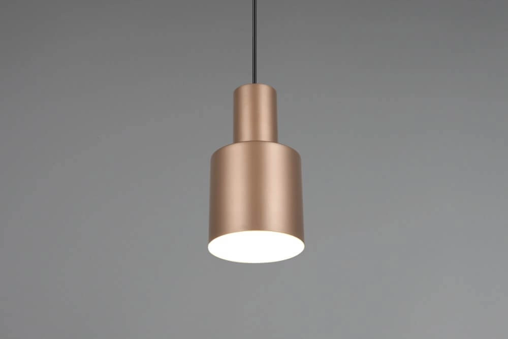 Pendel aus rotem Kupfer Agudo Ø 12cm Trio 4017807613797