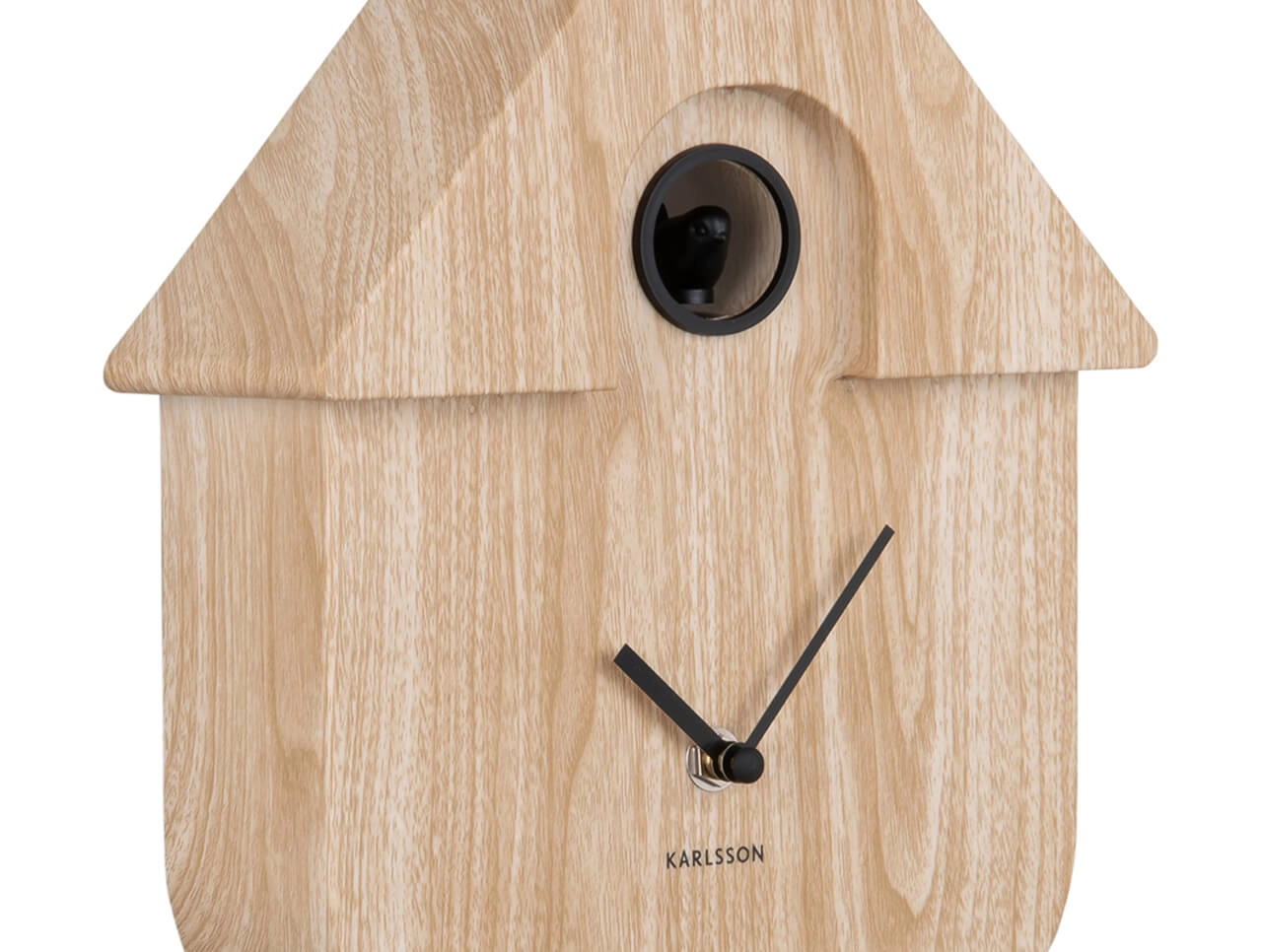 Wanduhr Modern Cuckoo Holz Karlsson 8714302734199
