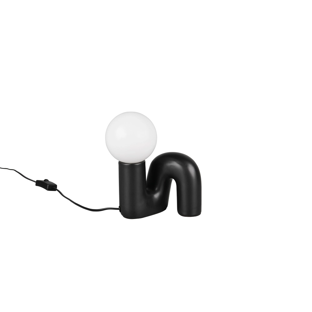 Tischlampe Quinn Schwarz Trio 4017807682274