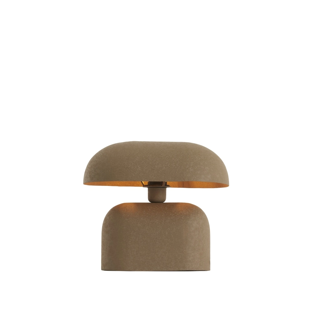 Tischlampe Todd Oval – matt dunkelbraun Light & Living 8717807818906