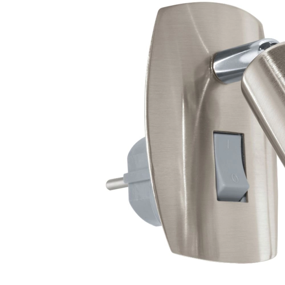 LED-Wandleuchte Mini 4 Mit Switch Nickel Matte Eglo 9002759929244