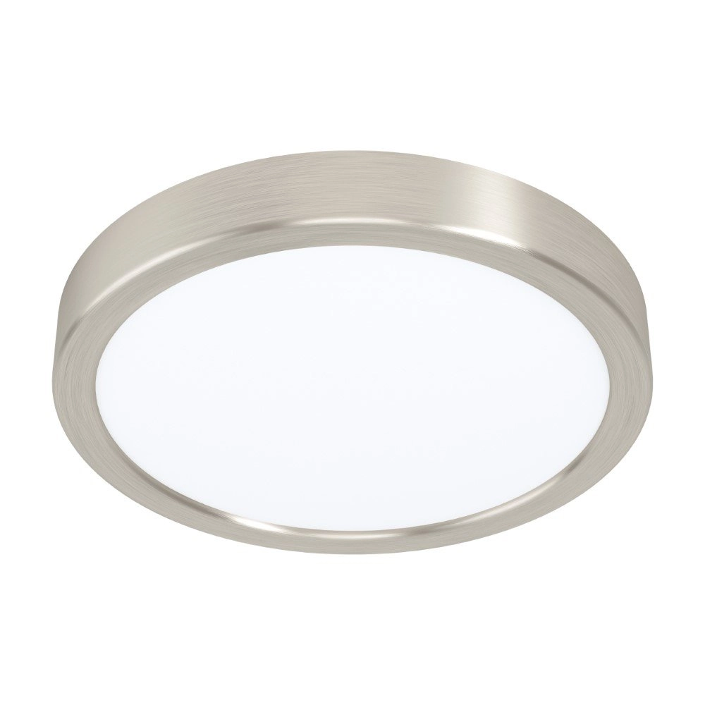 LED-Deckenlampe Fueva 5 16,5 W - 4000K - Ø21CM Nickel