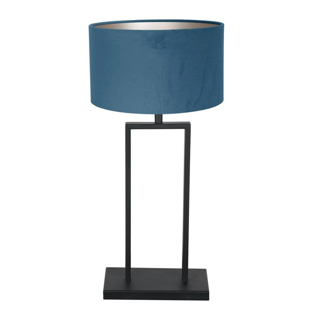 Tischleuchte 55cm Stang mit blauer Kapuze Steinhauer 8712746174007