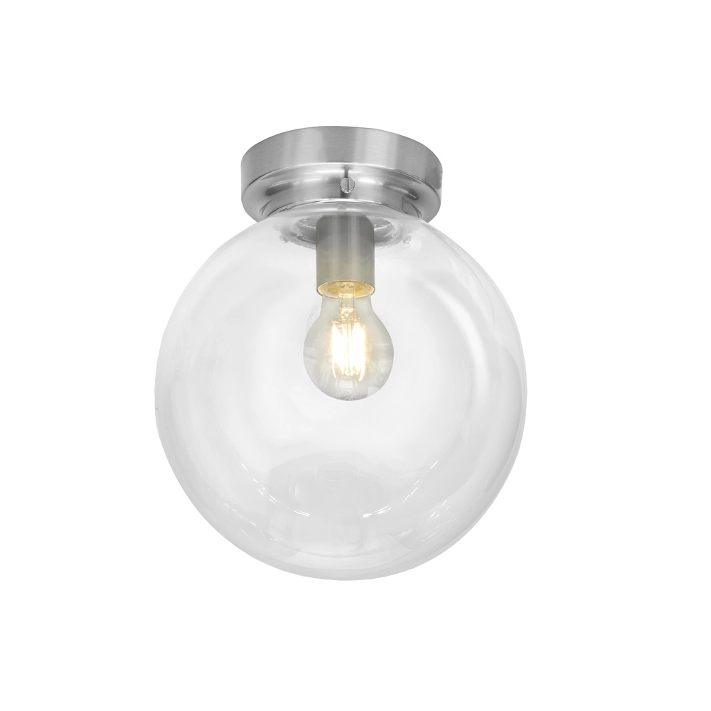 Deckenlampe Globe Klarglas Ø 25cm