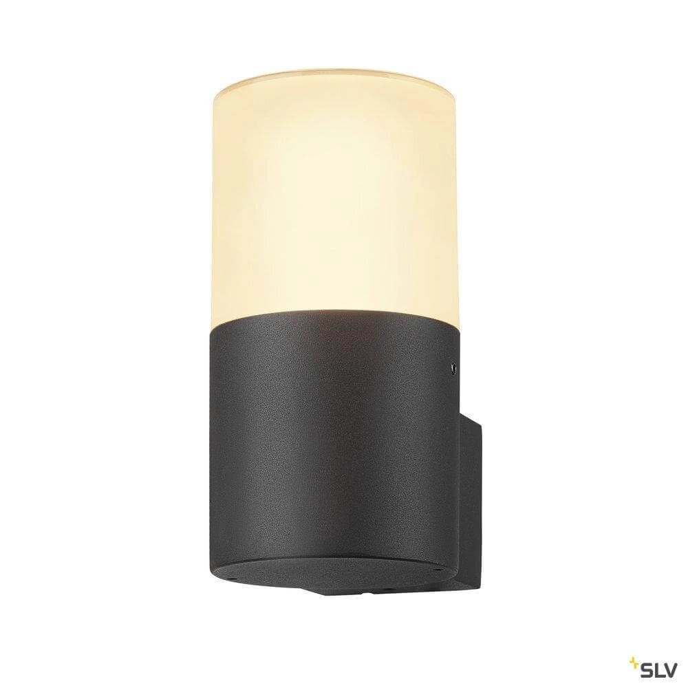 Anthrazitfarbene Außenlampe Grafit SLV 4024163262750