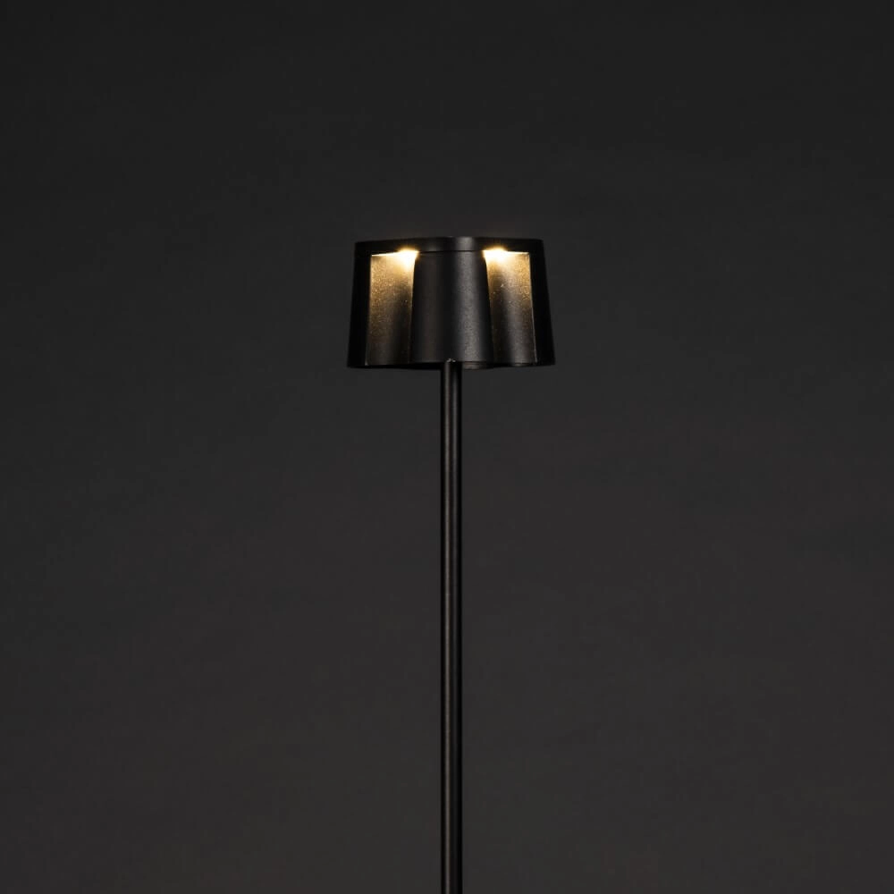 Schwarze Stehlampe Nice für draußen KonstSmide 7318307831757