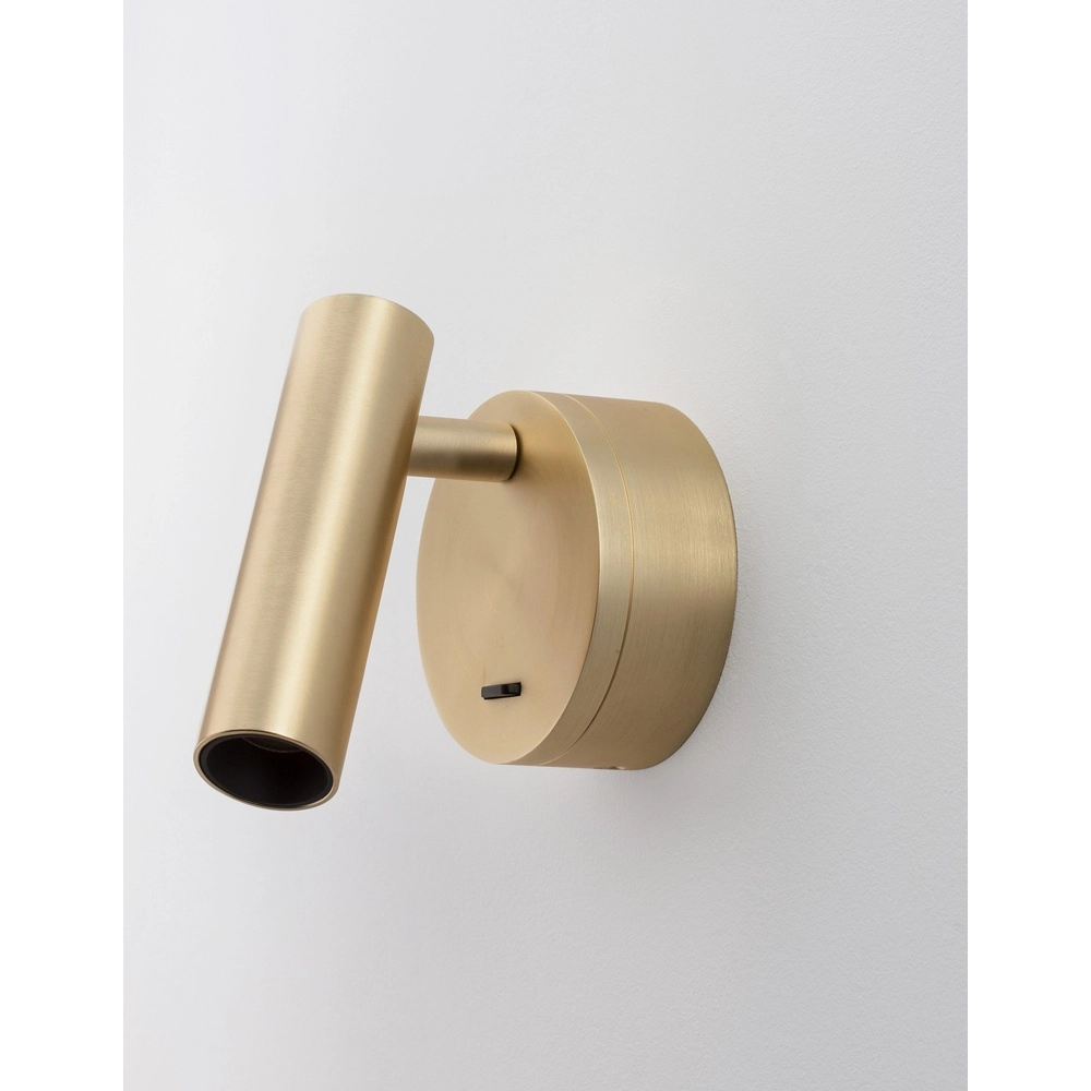 Wandstrahler Clip Gold