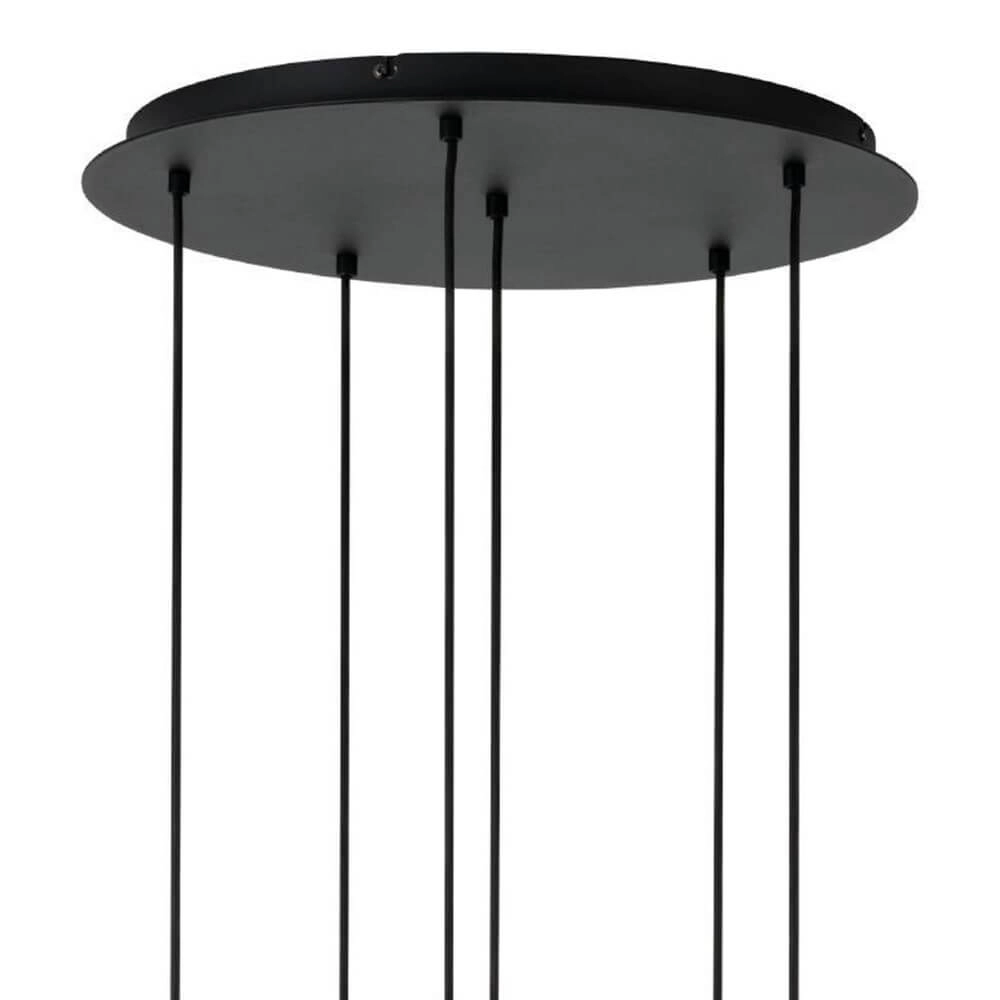 Hängelampe 6 Lichter Lemorieta Schwarz Stars of Light 9002759396879