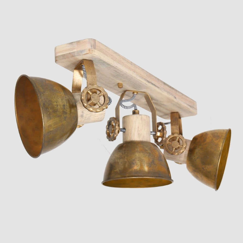 3-Lichts Aufbauspot Gearwood Steinhauer 8712746135046