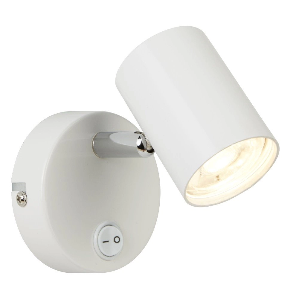 Weißer LED-Spot Rollo