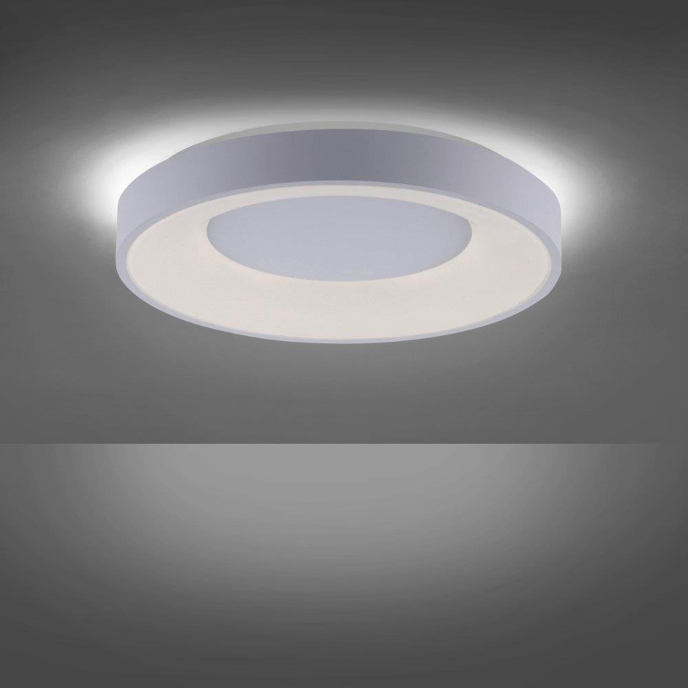 LED Deckenleuchte Anika Ø 70 cm grau Just Light 4043689973377