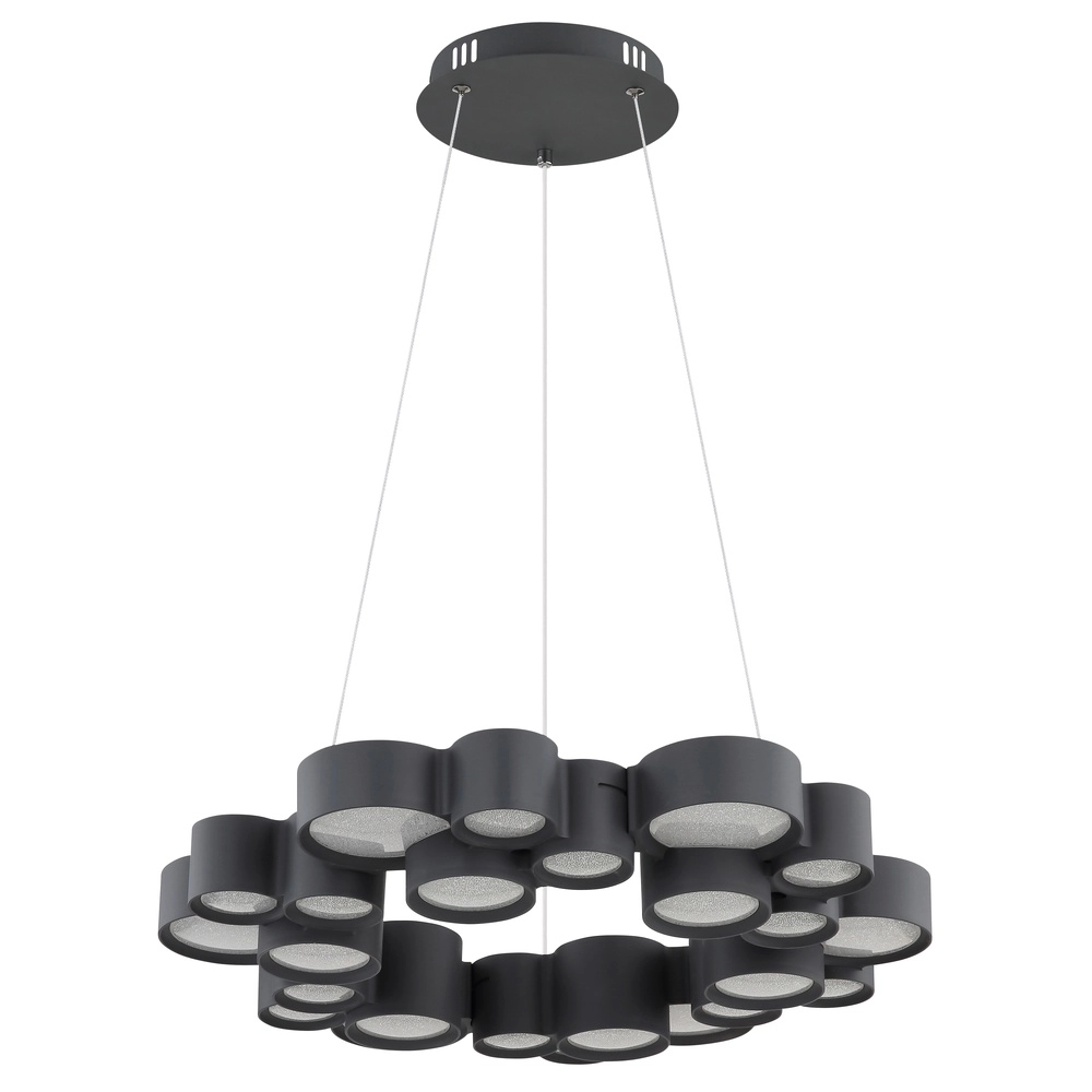 Design-Pendellampe Darla Schwarz Globo 9007371592463