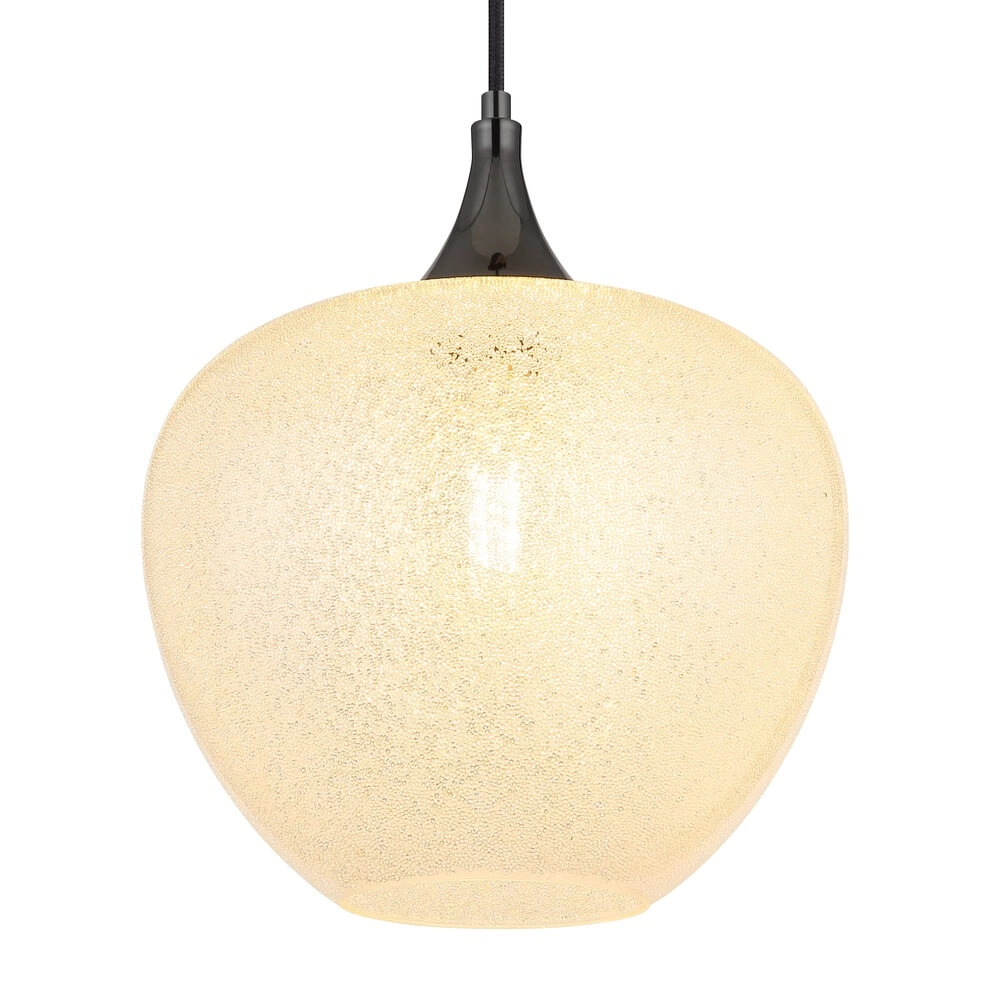 Anthrazit Pendelleuchte Maxy mit weißem Glas Ø 29cm Globo 9007371447176