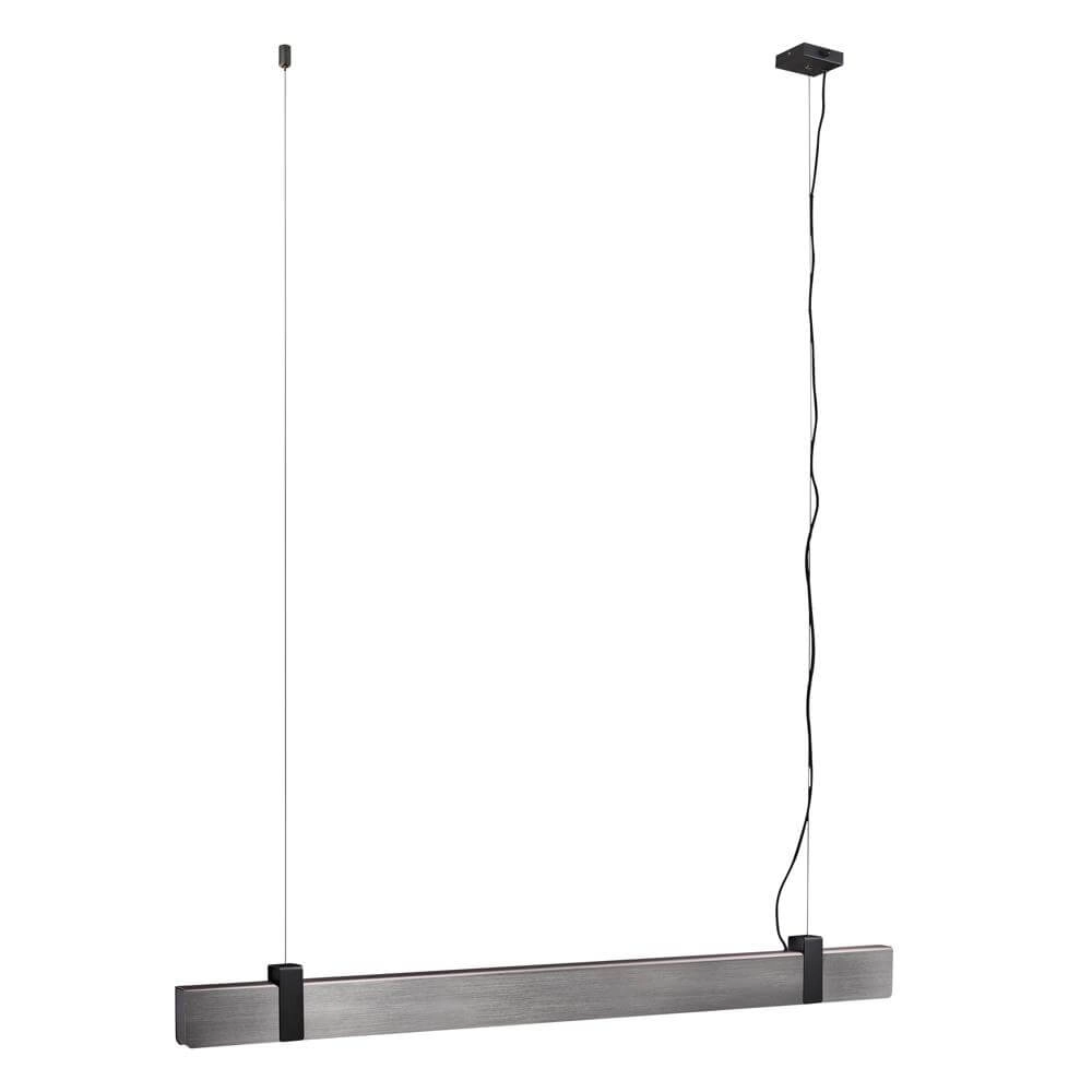 Design-Pendelleuchte Lilt gebürstetes Metall