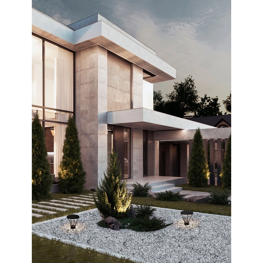 Design-Gartenleuchte Virtus anthrazit Lyora 5212017449337