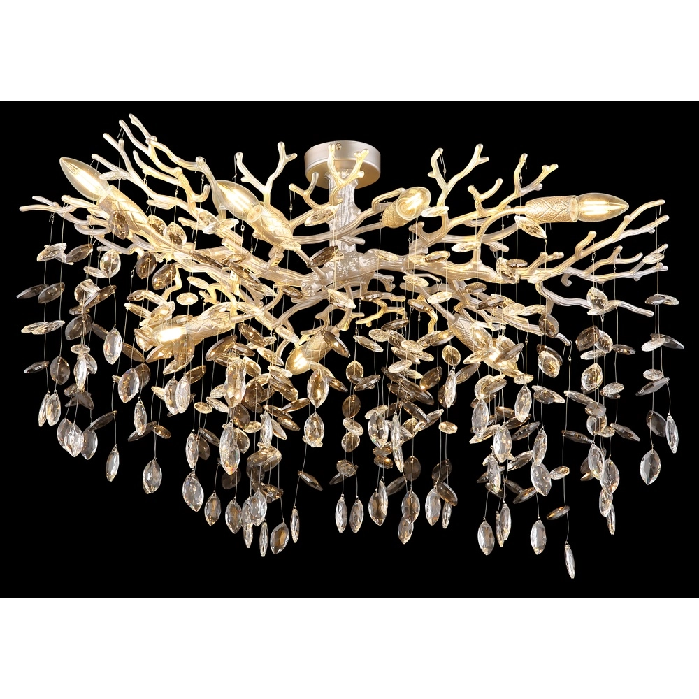 Deckenlampe Queena Silbergrau Globo 9007371533657
