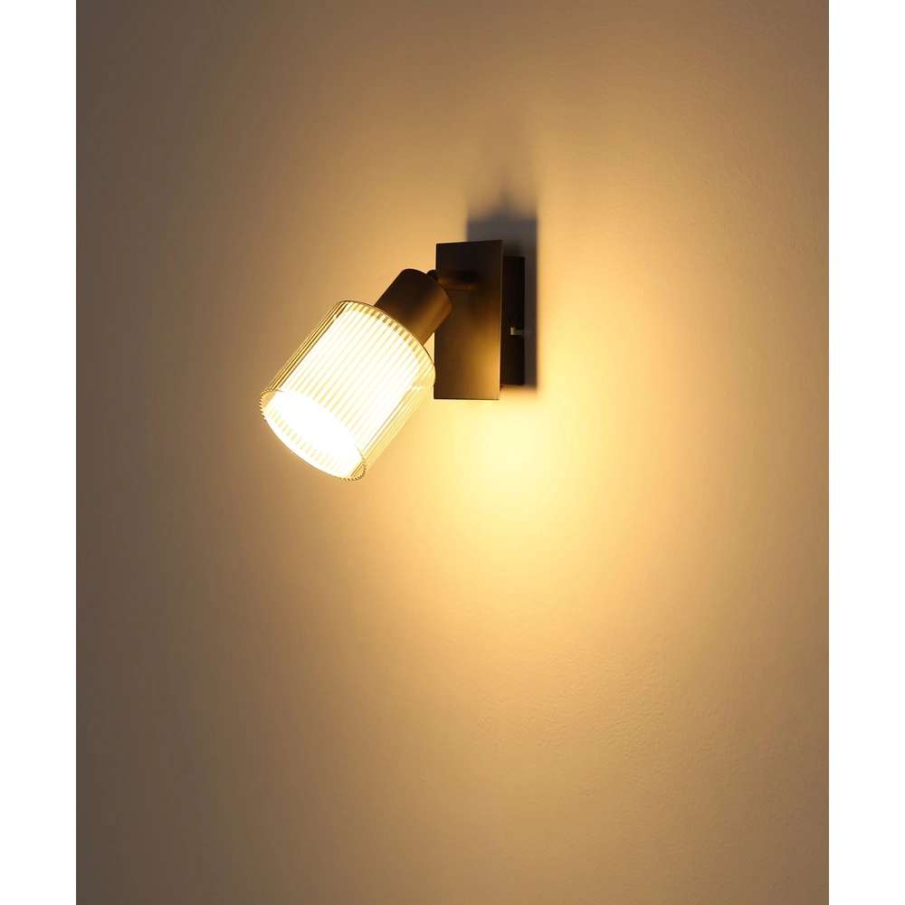 Design-Wandlampe Villegas Gunmetal Globo 9007371569946