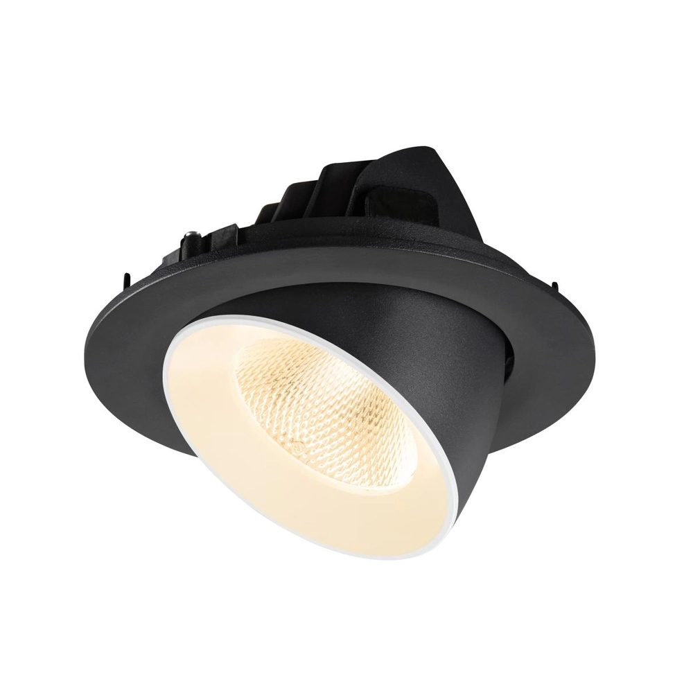 Einbau-Strahler Numinos Gimble L Schwarz/Weiß 2700K - 20gr SLV 4024163310505