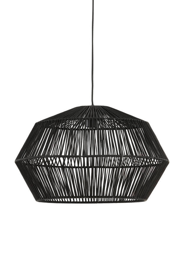 Böhmische Pendelleuchte Deya schwarz Ø 49cm Light & Living 8717807681135