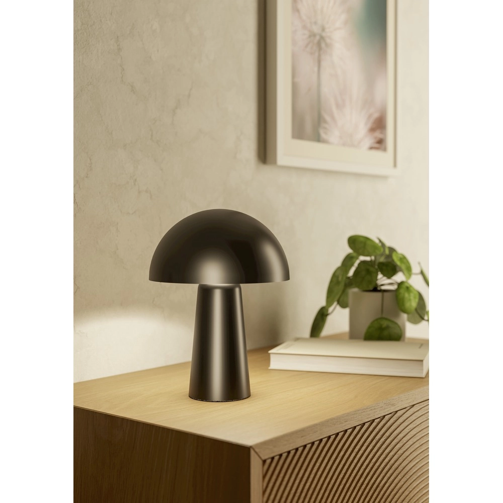 Tischlampe Bufalara Schwarz