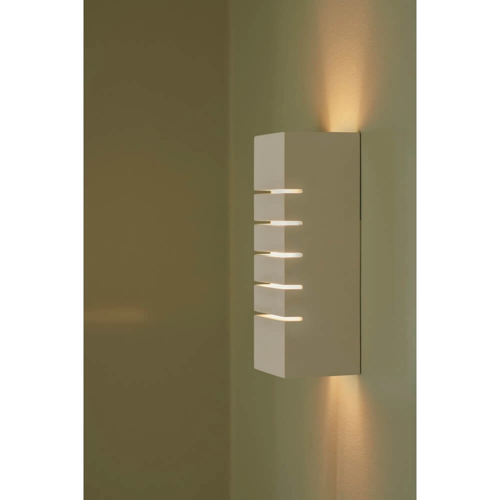 Design-Wandleuchte Lancio Rechteck weiß Nordlux 5704924018589