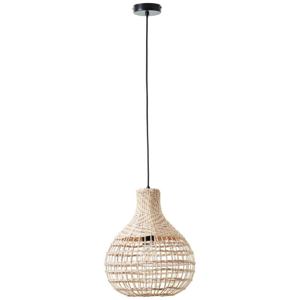 Hängelampe aus Rattan Southsea Ø 32,5cm Brilliant 4004353396687