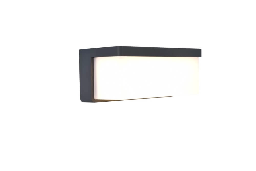 Solar wall lamp Zelna anthracite Lutec 6939412015637