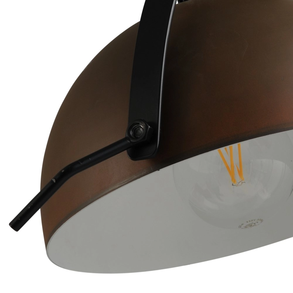 Deckenleuchte Larino 30 braun mit weiß Masterlight 8718121236346