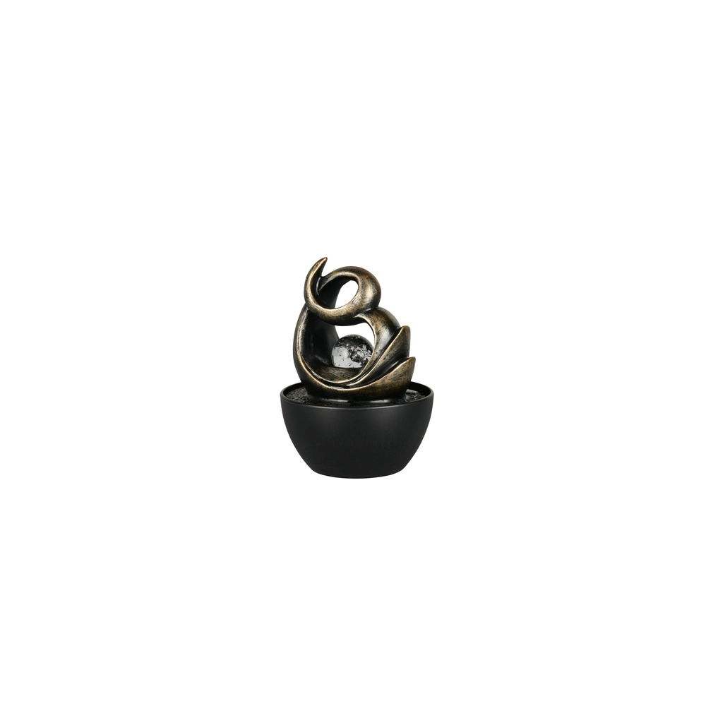 Tischlampe Luma Braun Trio 4017807691375