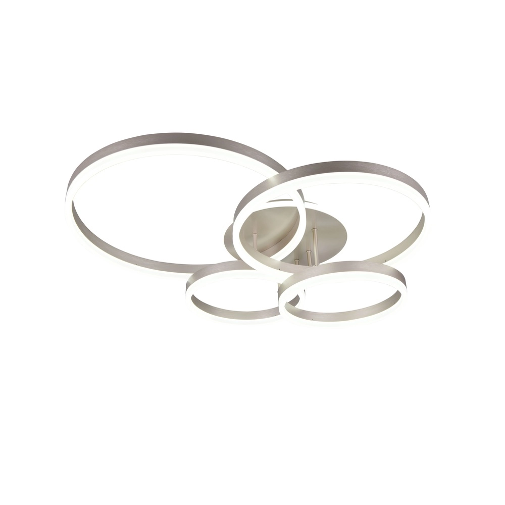 Deckenlampe Drake Nickel Modern Trio 4017807657821