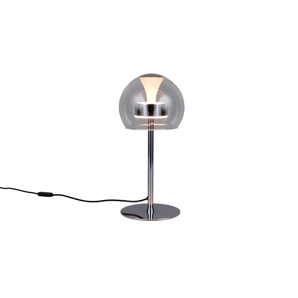 Tischlampe Flynt Chrom Trio 4017807671032