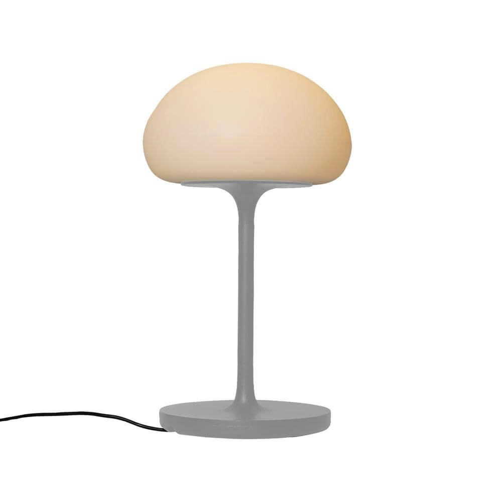 Tischlampe Sponge Grau mit Weiß wiederaufladbar Nordlux 5704924014949