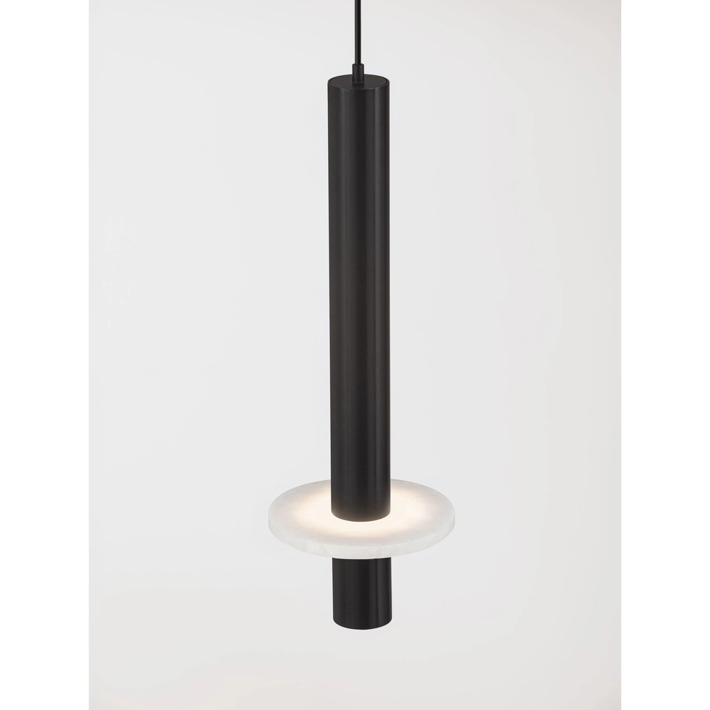 Design-Pendellampe Noemi schwarz mit weißem Ø 11 cm Lyora 5212063503274