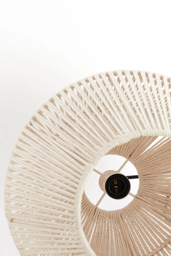 Skandinavische Pendelleuchte Deya creme Ø38cm Light & Living 8717807744953