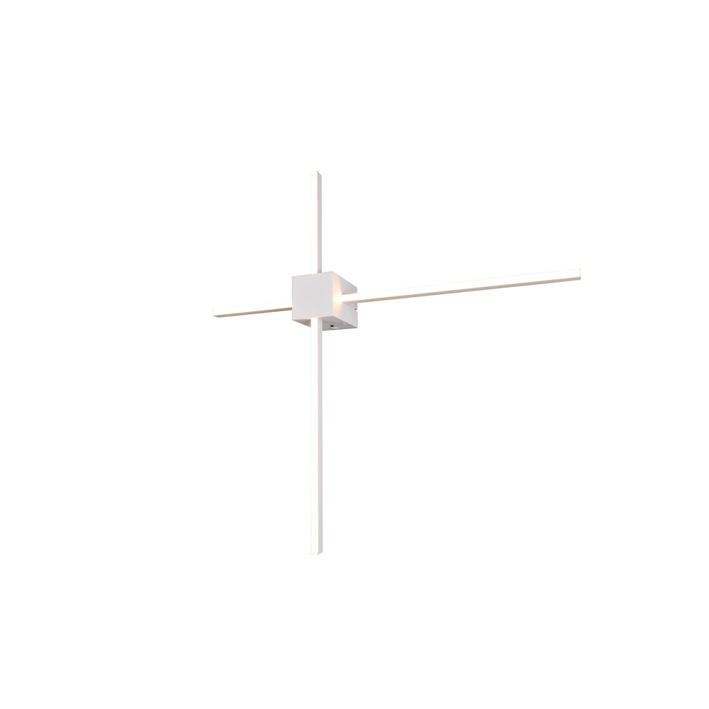 Moderne Wandlampe Cassino weiß 67,5 cm Trio 4017807683240