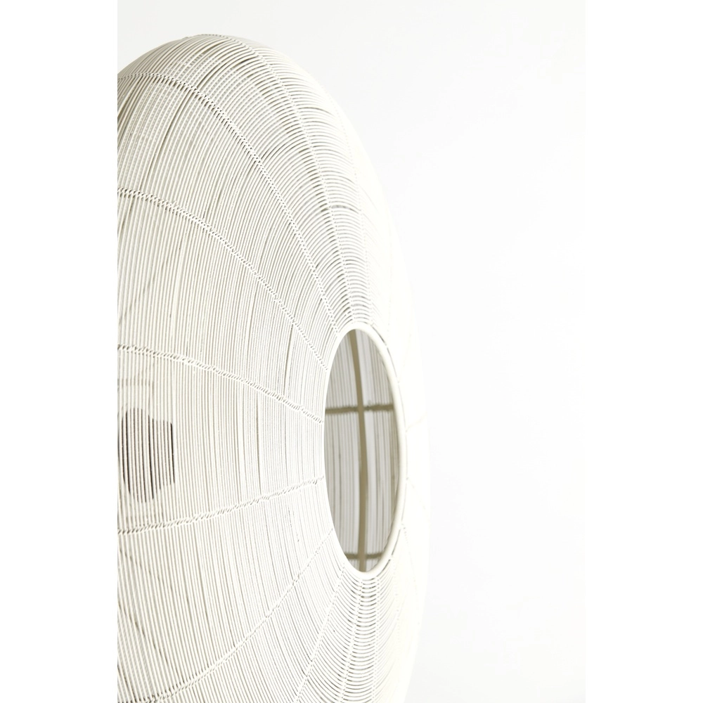 Metalldeckenlampe Bahoto Ø 51cm - matte Creme Light & Living 8717807706050