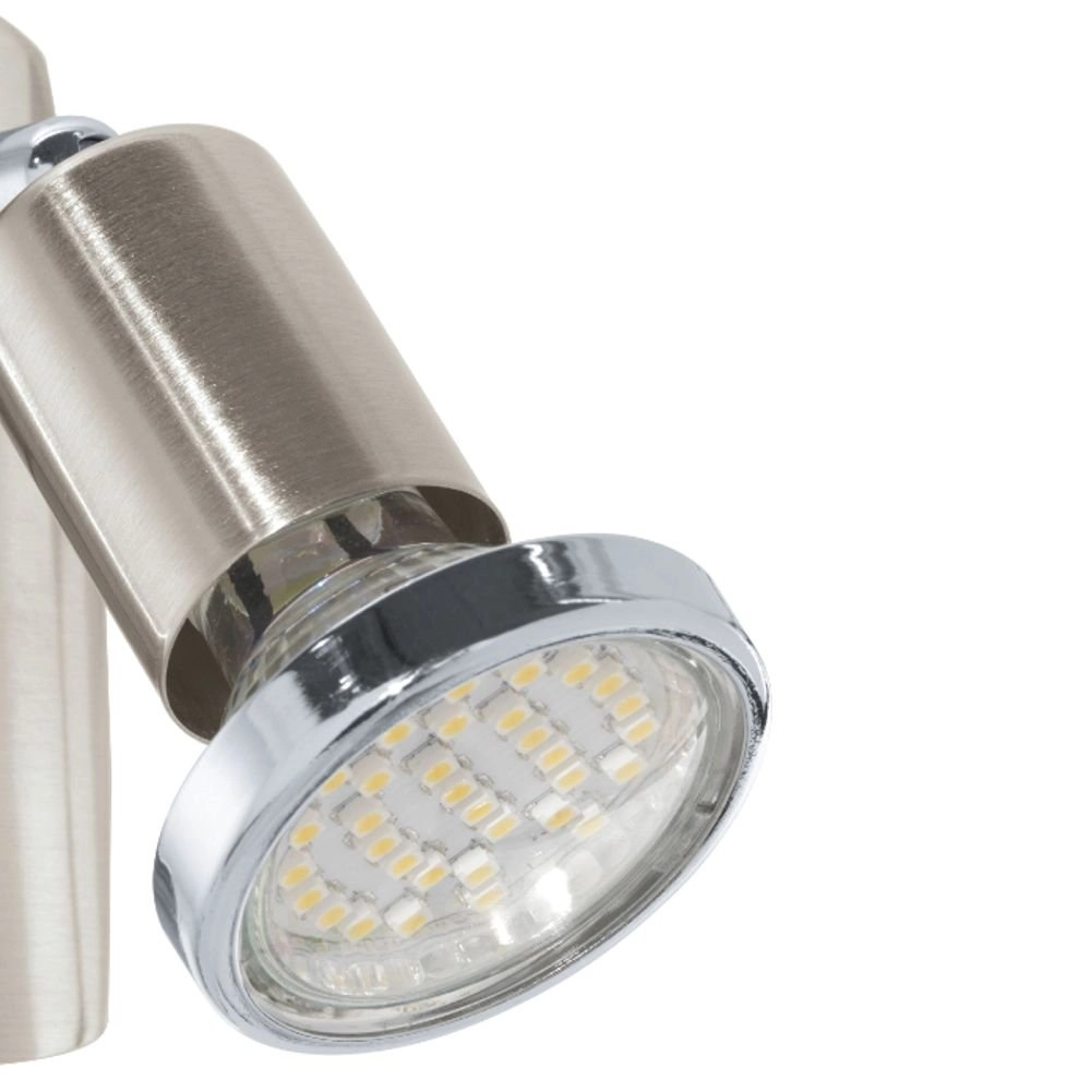 LED-Wandleuchte Mini 4 Mit Switch Nickel Matte Eglo 9002759929244