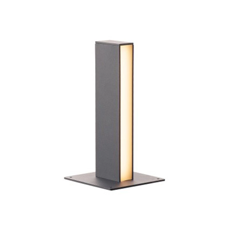 LED-Außenlaterne H-Pol 1x8W - 3000K - 36cm Anthrazit