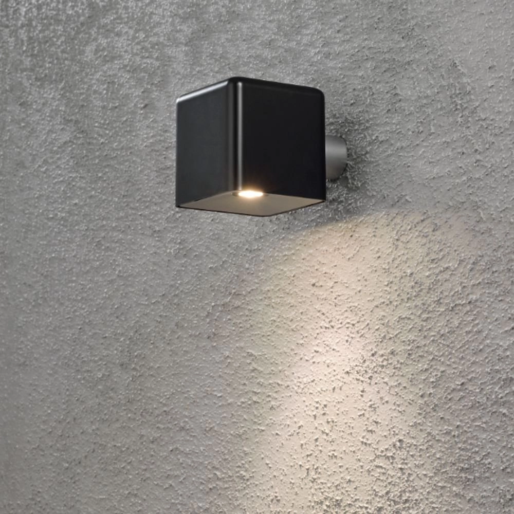 LED-Wandleuchte Amalfi schwarz KonstSmide 7318307681758